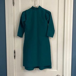 Amish Dress Spruce Green Girls 7/8